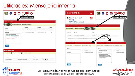 Presentación » Pipeline Software - JORNADA TECNOLÓGICA TEAM GROUP y RECORDATORIO NUEVA NORMATIVA DE VIAJES COMBINADOS