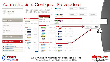Presentación » Pipeline Software - JORNADA TECNOLÓGICA TEAM GROUP y RECORDATORIO NUEVA NORMATIVA DE VIAJES COMBINADOS