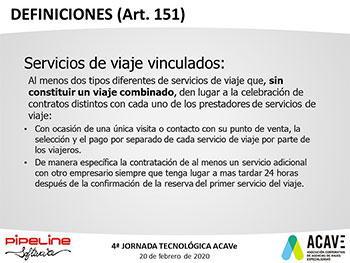 SOLUCIONES PRÁCTICAS PARA LA NUEVA NORMATIVA DE VIAJES COMBINADOS