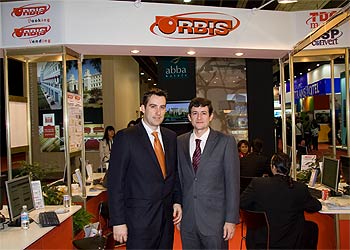 D. Alfonso Torres de ATM Informática y D. Manuel Sos, Director Gerente de Pipeline Software.