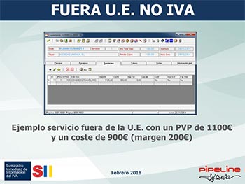 Suministro Inmediato de Información del IVA, Nuevos criterios de tributación agencias de viajes: SII