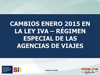 Suministro Inmediato de Información del IVA, Nuevos criterios de tributación agencias de viajes: SII